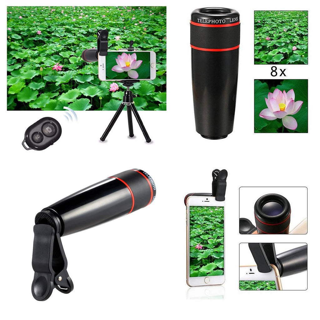 11-in-1 Mobile Phone Camera Lens Kit