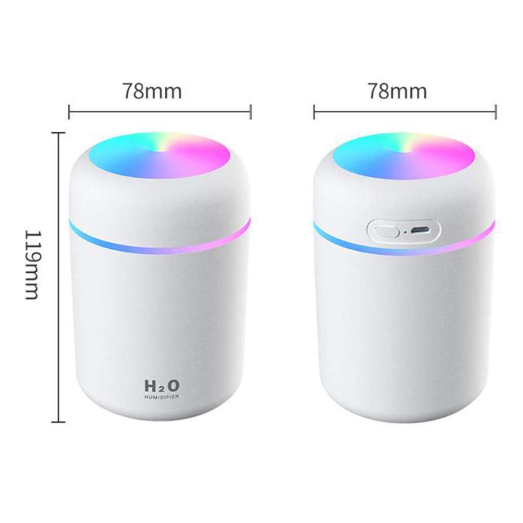 LUMO CART Portable Air Humidifier & Aroma Essential Oil Diffuser – For Car & Home